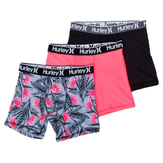 Трусы спортивные Hurley Regrind 6' Boxer 3 единицы