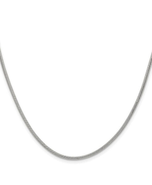 Stainless Steel 2mm Snake Chain Necklace