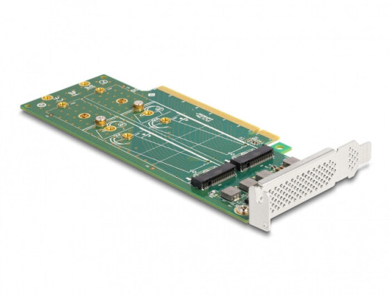 Delock 90090 - PCIe - M.2 - PCIe - Male - Low-profile - PCIe 4.0 - Metallic