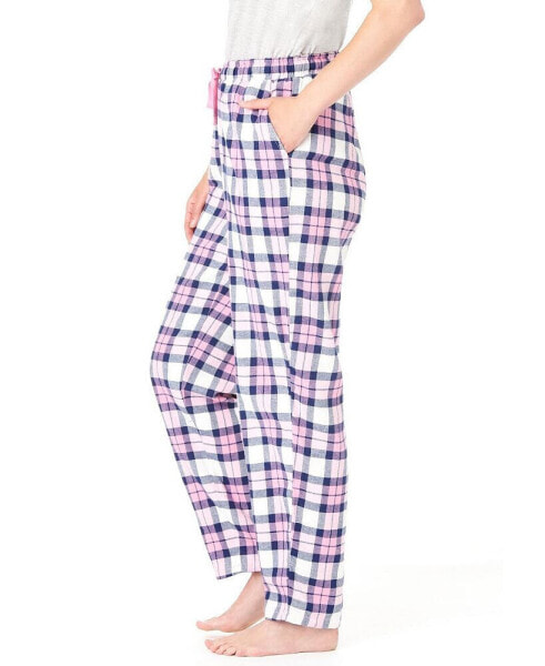 Plus Size Cotton Flannel Pants