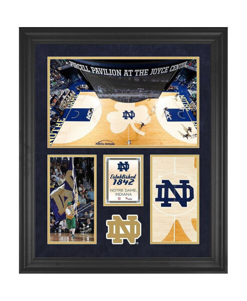 Notre Dame Fighting Irish Edmund P. Joyce Center Framed 20" x 24" 3-Opening Collage