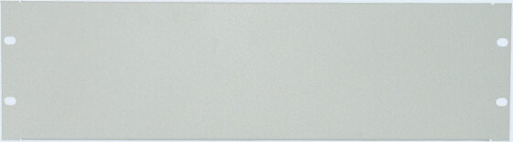 Intellinet 19" Blank Panel - 4U - Grey - Blank panel - Grey - Steel - 4U - 48.3 cm (19") - 483 mm