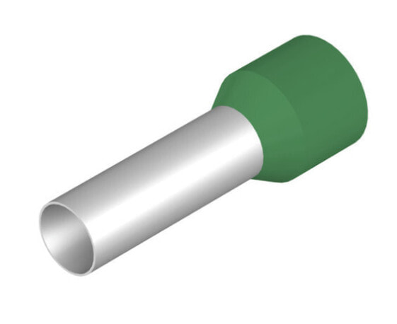 Weidmüller H16.0/28 GN - Pin terminal - Straight - Green - Metallic - 16 mm² - 2.8 cm - 2.1 cm