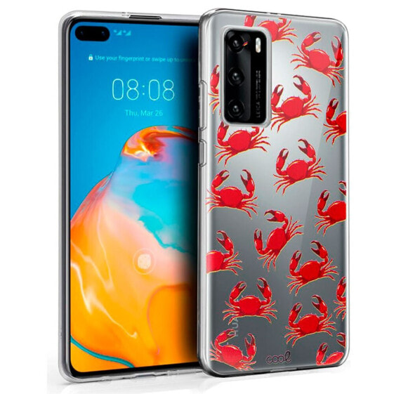 COOL Huawei P40 Clear Crabs phone case