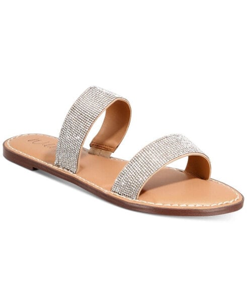 Ginnie Double-Band Slide Flat Sandals, Created for Macy's