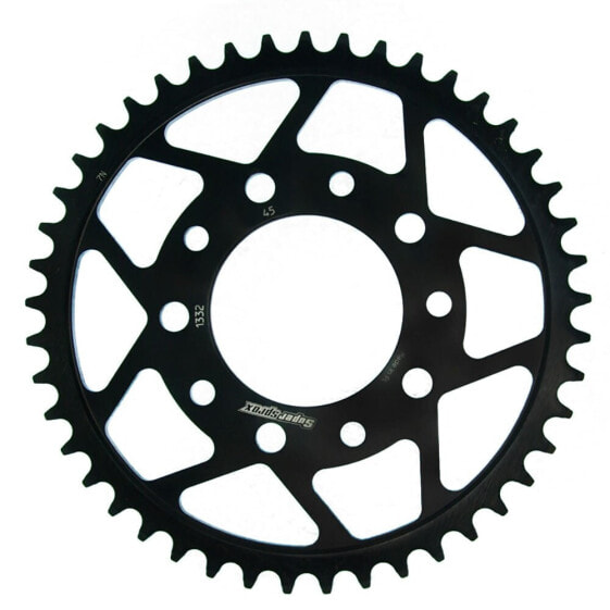 SUPERSPROX Steel Honda 525x45 RFE1332X45BLK Rear Sprocket