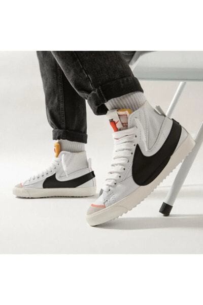 Blazer Mid '77 Jumbo Beyaz Renk Erkek Sneaker Ayakkabısı
