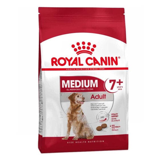 ROYAL CANIN Medium Poultry Rice 7+ Senior 15kg Dog Food