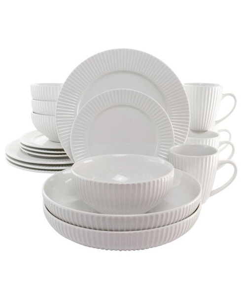 Elle Dinnerware Set of 18 Pieces