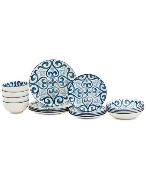 Ragusa 16-Pc. Dinnerware Set, Service for 4