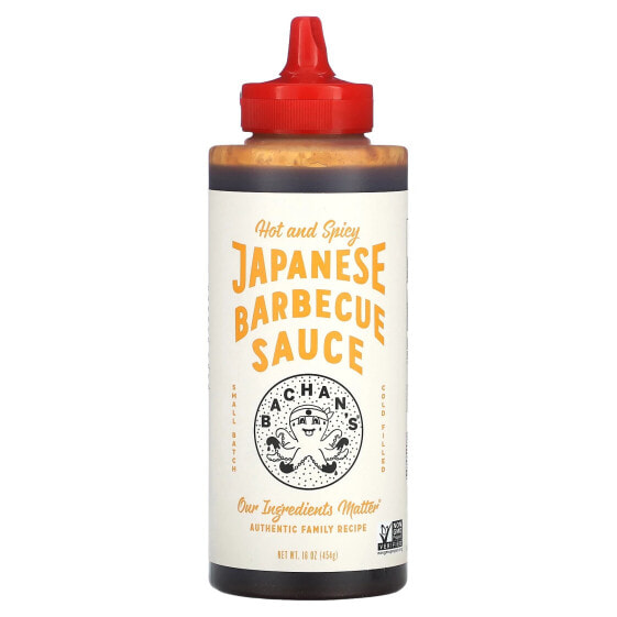 Japanese Barbecue Sauce, Hot and Spicy, 16 oz (454 g)