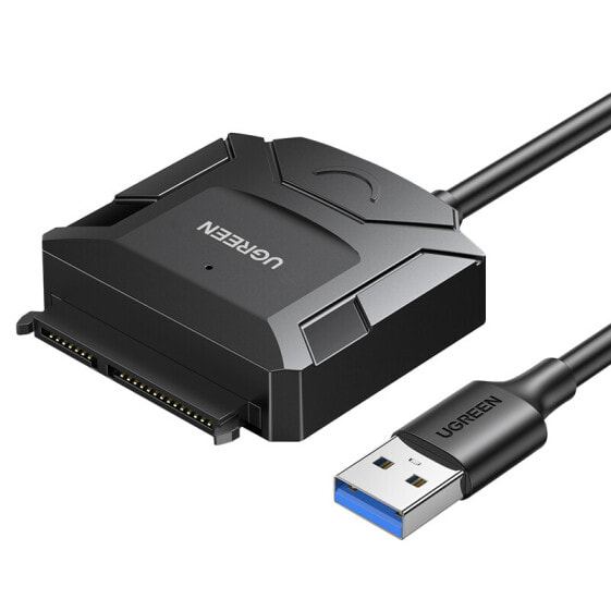 Адаптер для жесткого диска HDD и SSD SATA 2.5'' / 3.5'' USB 3.0 до 4TB - черный от UGreen
