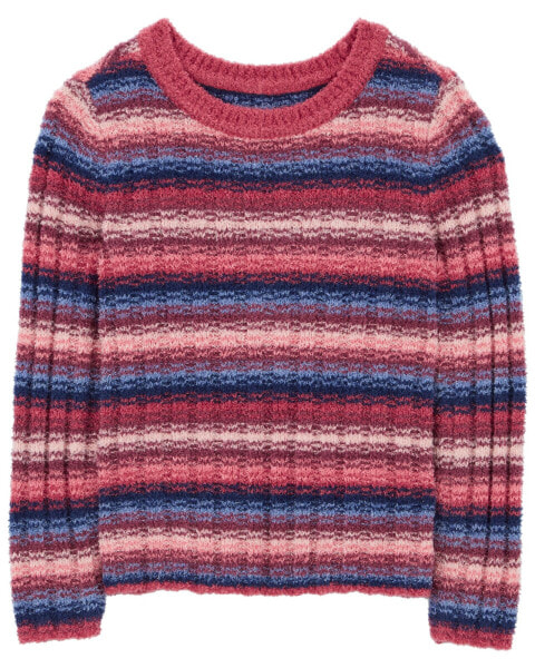 Baby Cozy Striped Sweater 12M