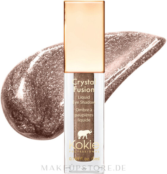 Flüssiger Lidschatten - Kokie Professional Crystal Fusion Liquid Eyeshadow Star Light