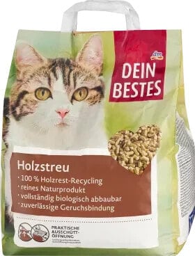 Katzenstreu, Holzstreu, 10 l