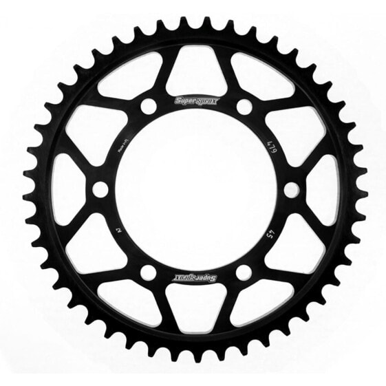 SUPERSPROX Steel Suzuki Yamaha 530x45 RFE479X45BLK Rear Sprocket