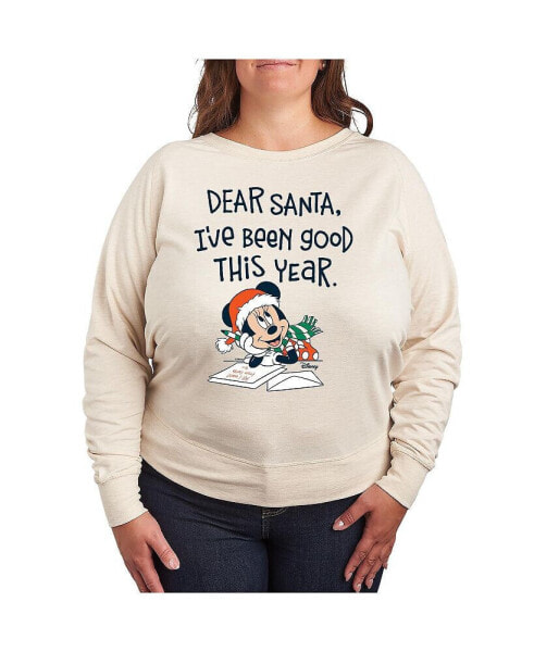 Plus Size Mickey Merry Christmas Graphic T-shirt