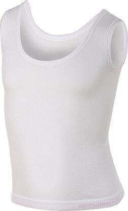Brubeck Koszulka dziecięca COMFORT COTTON JUNIOR biała r. 128/134 cm (TA10220)