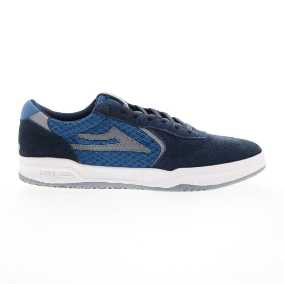 Lakai Atlantic MS2220082B00 Mens Blue Suede Skate Inspired Sneakers Shoes 8.5