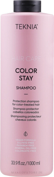 Sulfatfreies Shampoo - Lakme Teknia Color Stay Shampoo 1000 ml