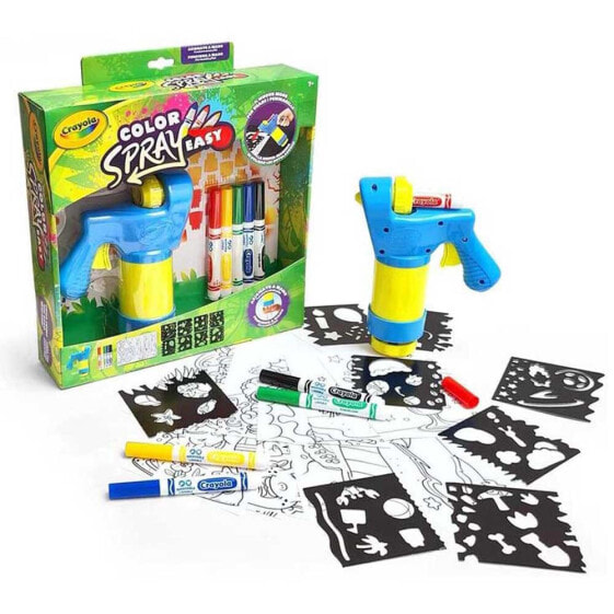 Crayola Mini Super Colour Spray Набор для творчества: "Аэрограф из фломастера"