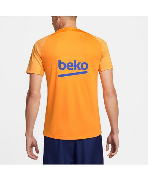 Men's Orange Barcelona 2021/22 Strike Jersey