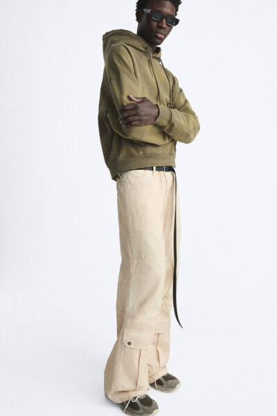 Trousers with utility pockets