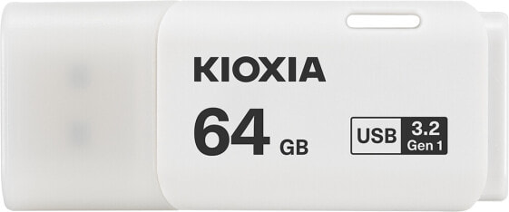 Kioxia TransMemory U301 - 64 GB - USB Type-A - 3.2 Gen 1 (3.1 Gen 1) - Cap - 8 g - White