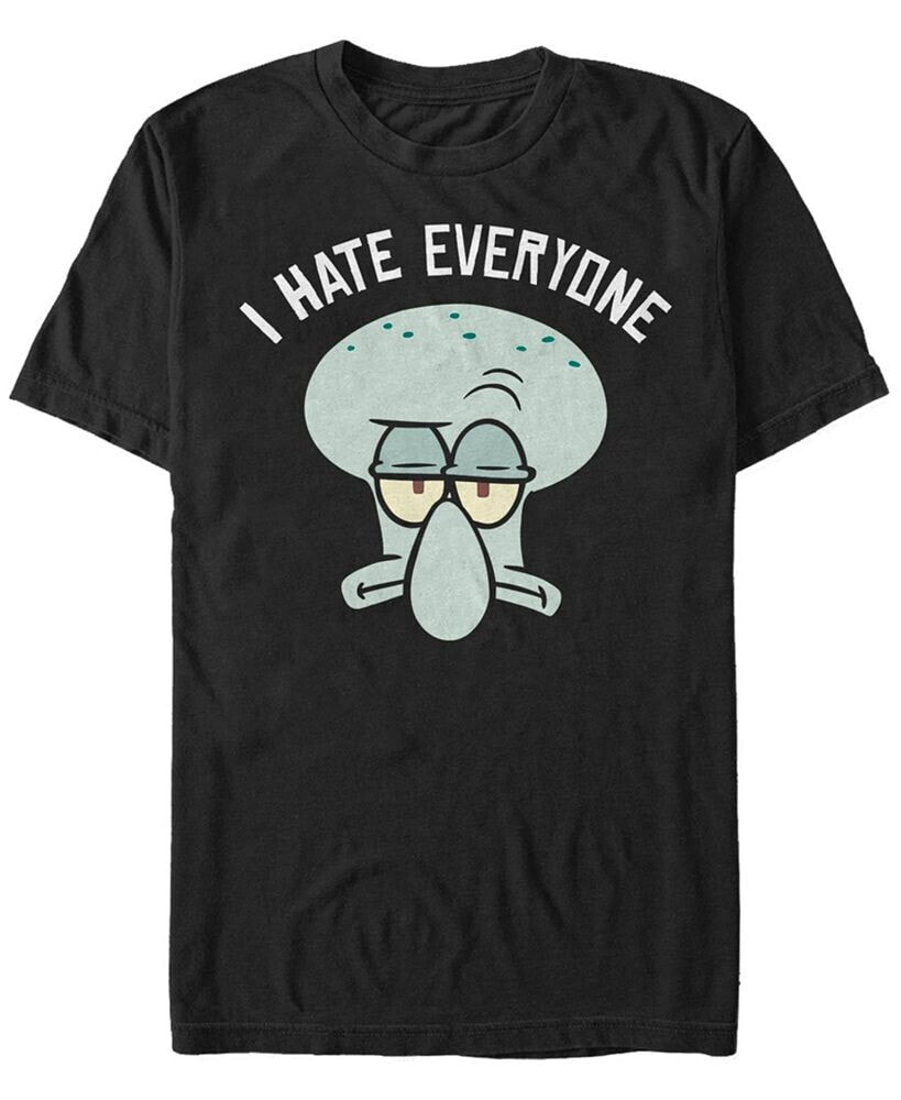 I hate men. Футболка i hate everyone. Футболку Никелодеон. Squidward in Black Shirt. I hate it футболка.