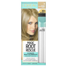 Magic Root Rescue, 10 Minute Root Coloring Kit, 8 Medium Blonde, 1 Application