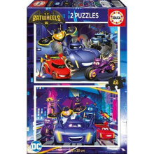 2-Puzzle Set Educa Batwheels