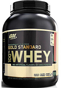 Сывороточный протеин Optimum Nutrition Gold Standard 100% Whey Protein Порошок сывороточного протеина со вкусом клубники  68 г