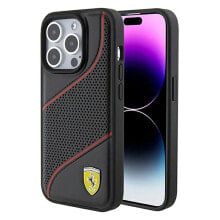 FERRARI Fehcp15Lpwak iPhone 15 Pro 6.1 Perforated Waves phone case