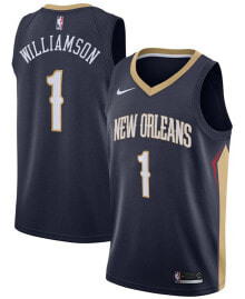 Nike men's Zion Williamson Navy New Orleans Pelicans 2019 NBA Draft First Round Pick Swingman Jersey - Icon Edition