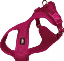 Trixie Soft harness - fuchsia 35–60 cm