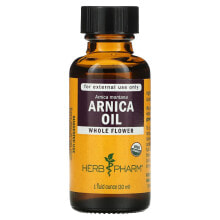 Травы и натуральные средства Herb Pharm, Arnica Oil, 1 fl oz (30 ml)