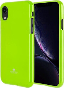 Mercury Jelly Case do iPhone 13 limonkowy/lime