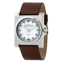 Мужские наручные часы с ремешком мужские наручные часы с коричневым кожаным ремешком Pertegaz PDS-018-M ( 38 mm)