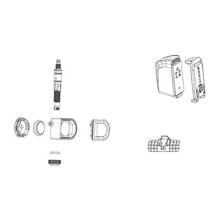 Various bicycle parts