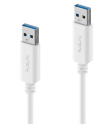 PureLink IS2400-005 USB кабель 0,5 m USB 3.2 Gen 1 (3.1 Gen 1) USB A Белый