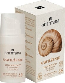 Augencreme für Tag und Nacht mit Schneckenextrakt - Orientana Natural Snail Eye Cream