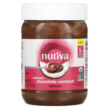Nutiva, Органическая ваниль и кокос, 326 г (11,5 унции)