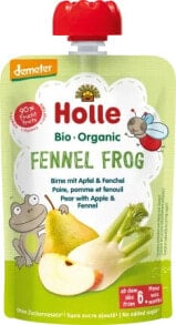 Quetschie Fennel Frog, Birne, Apfel & Fenchel ab 6 Monaten, 100 g