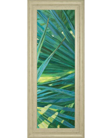 Classy Art fan Palm II by Suzanne Wilkins Framed Print Wall Art - 18
