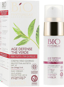 Anti-Aging-Tagescreme für das Gesicht - Phytorelax Laboratories Bio Age Defence The Verde Day Cream SPF10