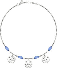 Женские колье steel necklace with pendants Fiore SATE02