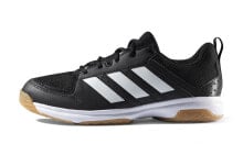 adidas Ligra 7 室内 低帮 训练鞋 男女同款 黑白 / Спортивная обувь Adidas Ligra 7 FZ4658