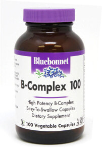 B vitamins bluebonnet Nutrition B-Complex 100 -- 100 Vegetable Capsules