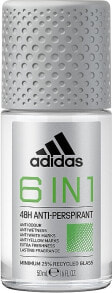 Deo Roll-on Antitranspirant - Adidas 6 in 1 48H Anti-Perspirant