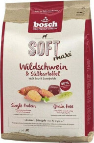 Сухие корма для собак bosch Petfood Plus Bosch Soft Maxi Bawół Wodny & Bataty 1kg